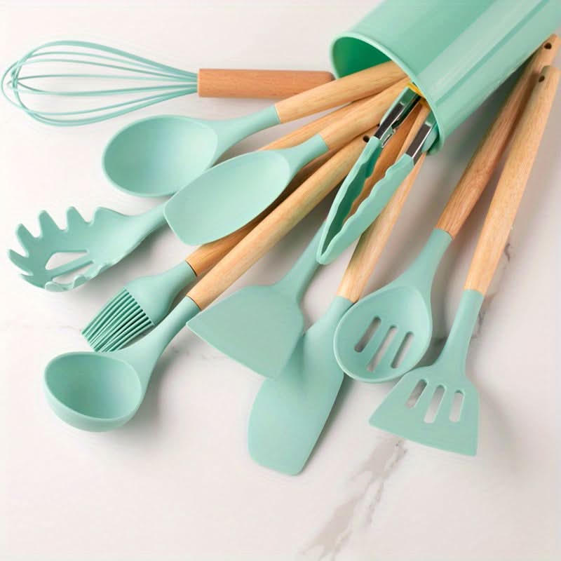 ChefEase – 12-Piece Silicone Kitchen Utensil Set