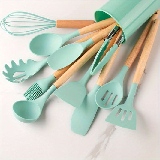 ChefEase – 12-Piece Silicone Kitchen Utensil Set